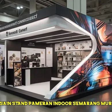 desain stand pameran indoor semarang murah